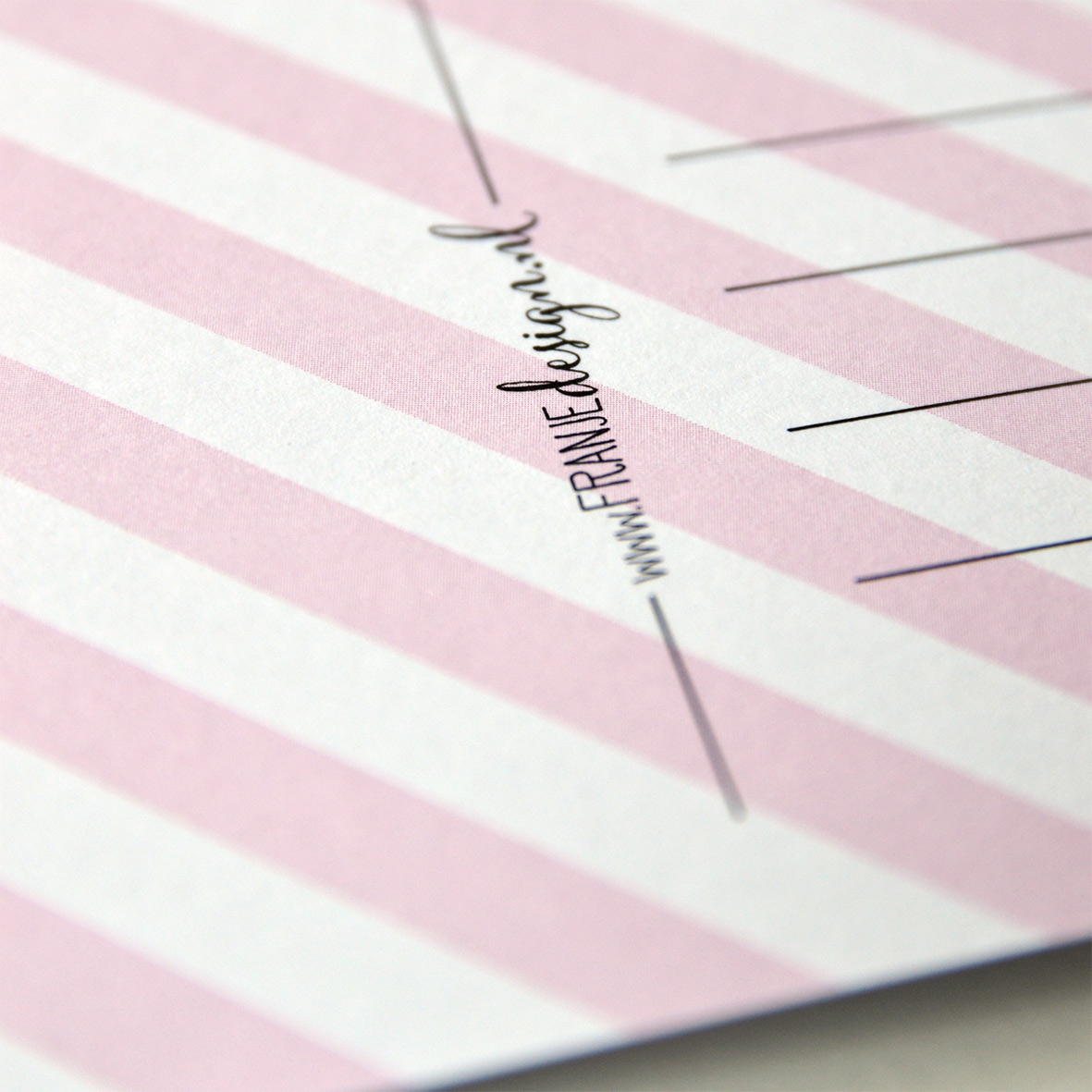 Detail van Kerstkaart 'Verzameling' van Franje Design