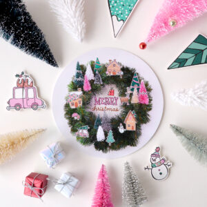 Kerstkaart 'Krans'