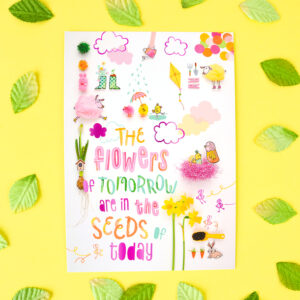 Seasonal mini print 'Spring'