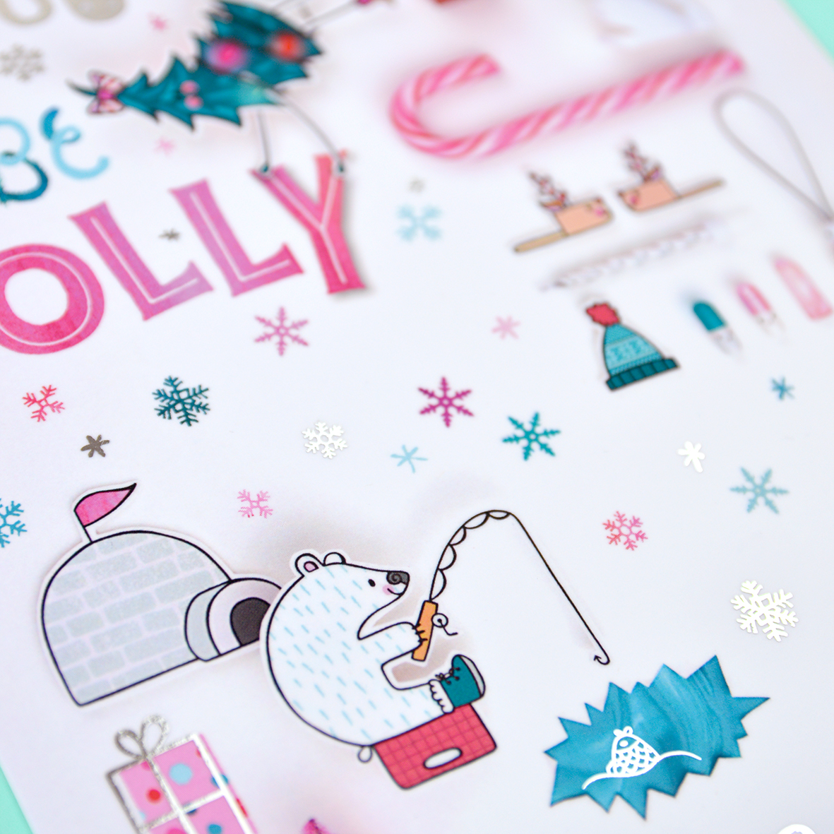 Set of 4 seasonal mini prints - Afbeelding 5