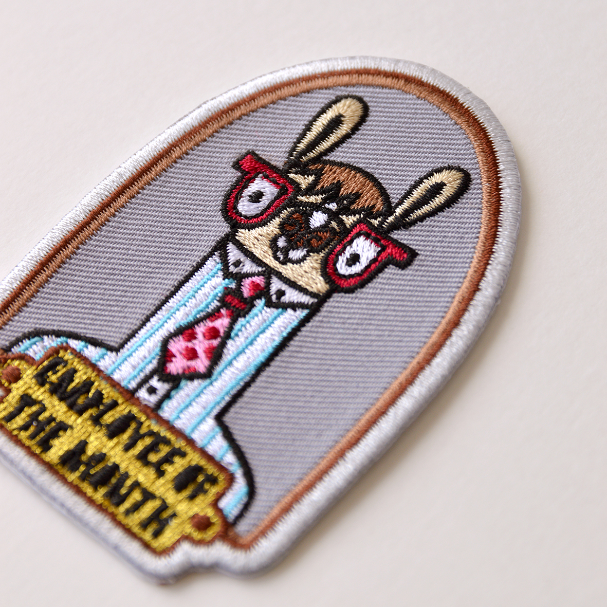 Embroidered patch 'Employee of the Month' - Afbeelding 2