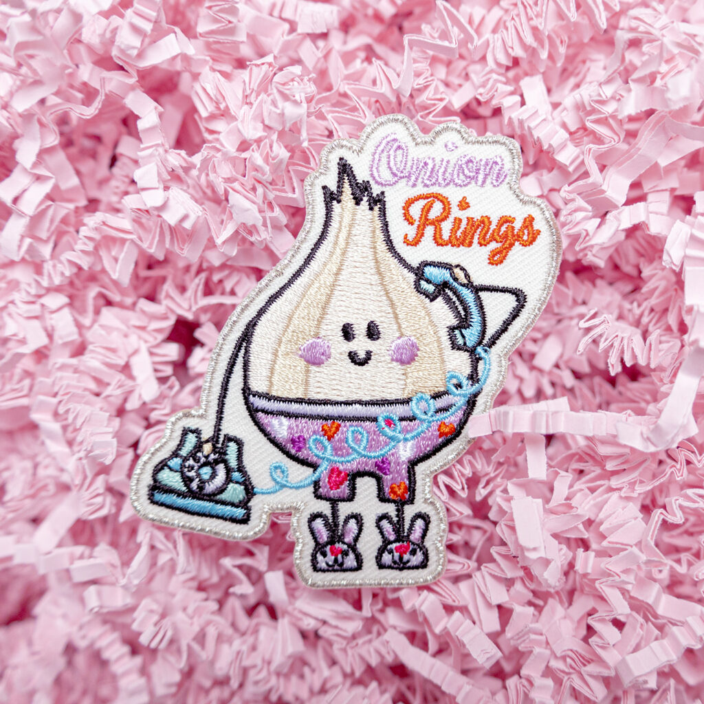 Embroidered patch by franje design