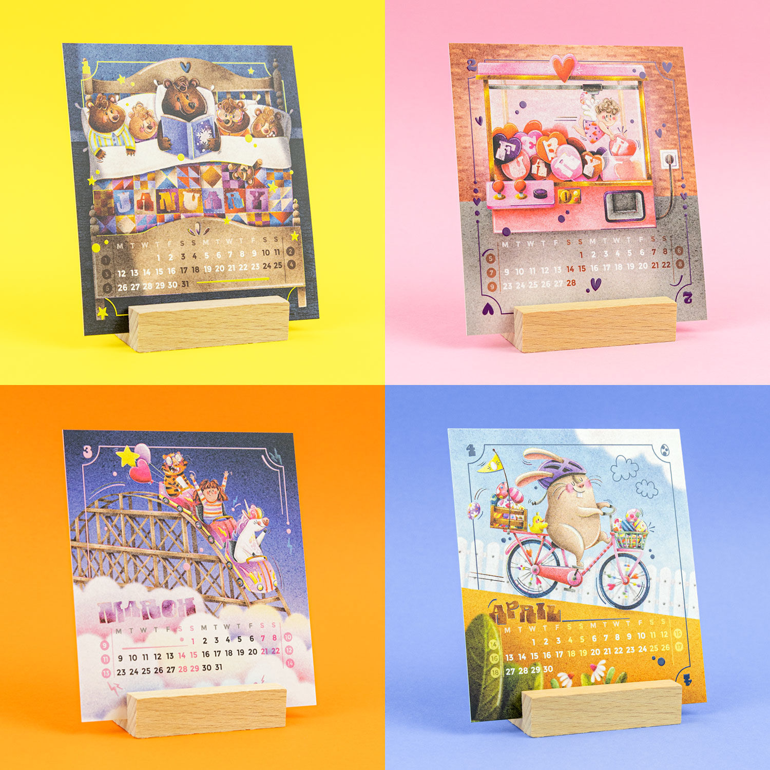 2026 Mini Desk Calendar - Afbeelding 2