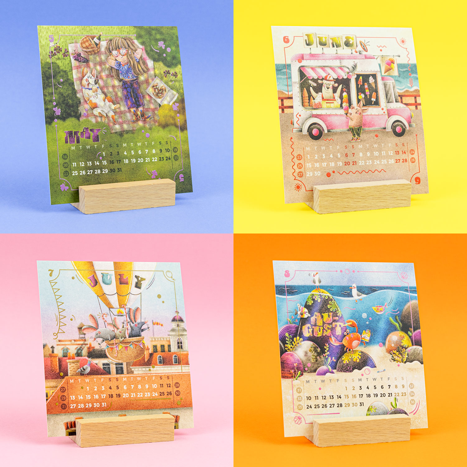 2026 Mini Desk Calendar - Afbeelding 3